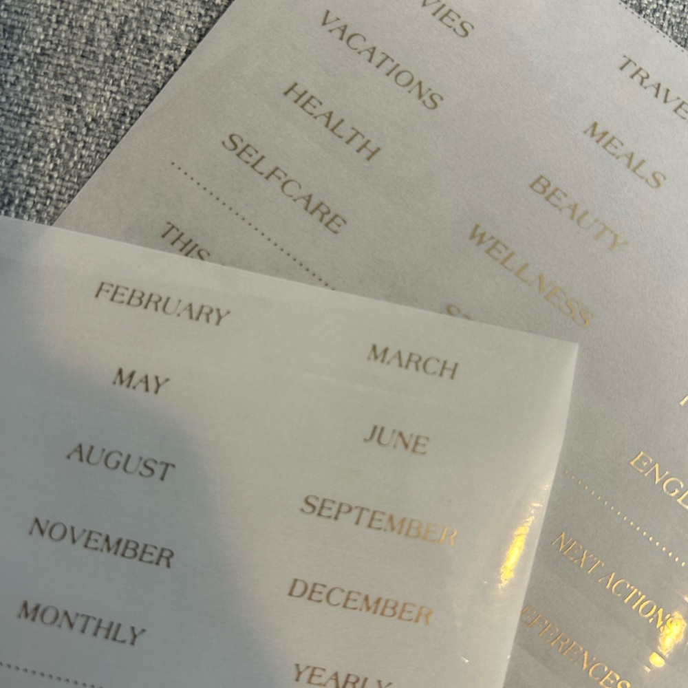 Stickers for tabs - Picture 7 of 10